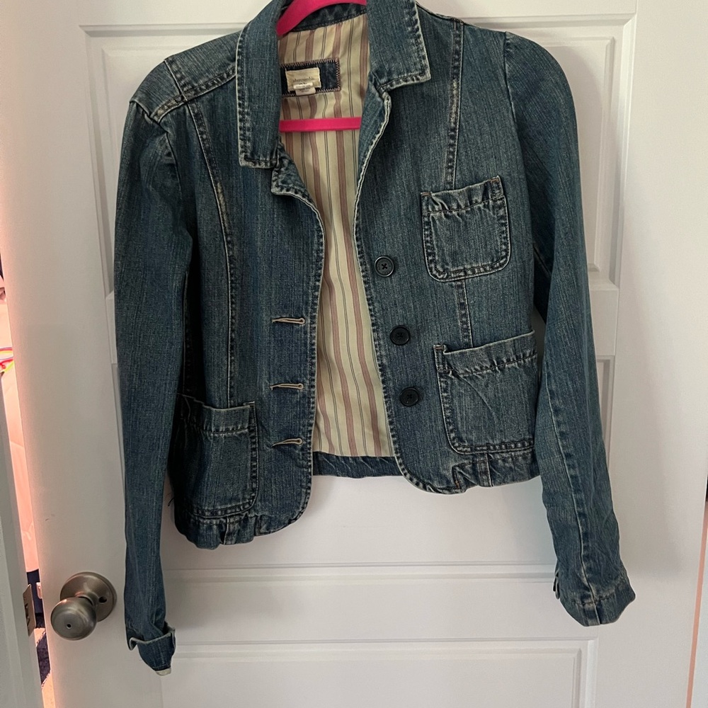 Abercrombie & Fitch Blue Jean Jacket
